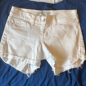 White great Low Rise Shorts